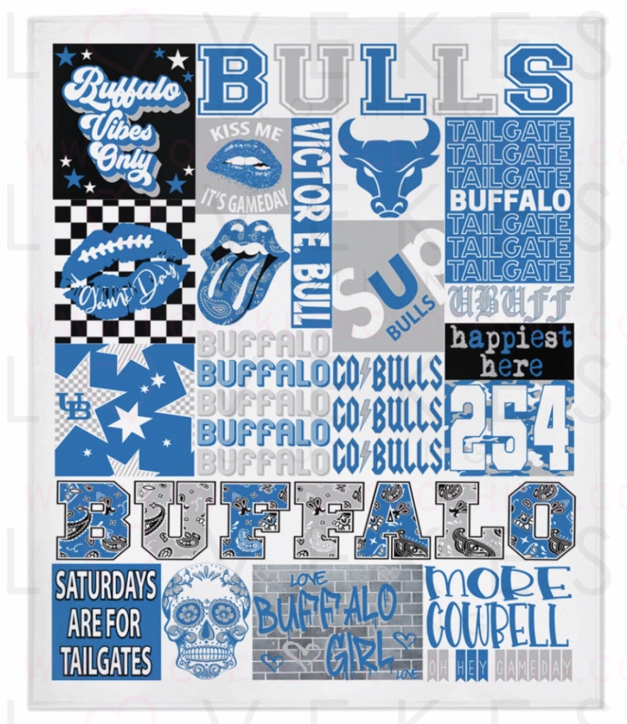 Buffalo College Blanket