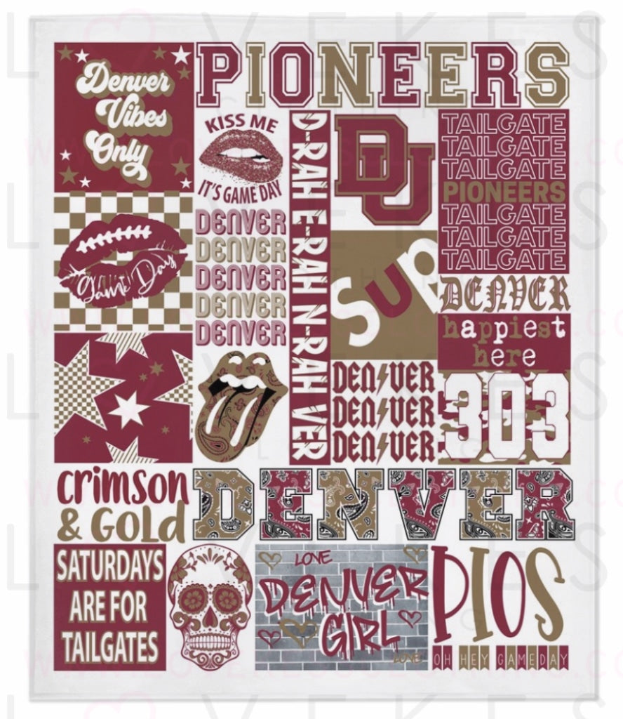 Denver College Blanket