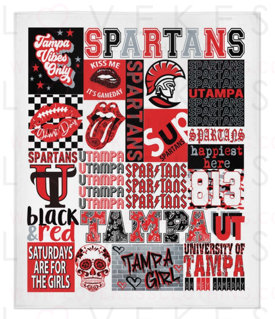 Tampa College Blanket