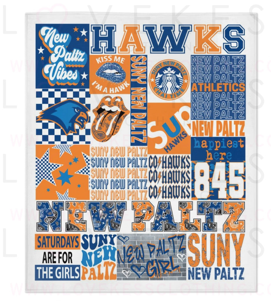 SUNY New Paltz College Blanket