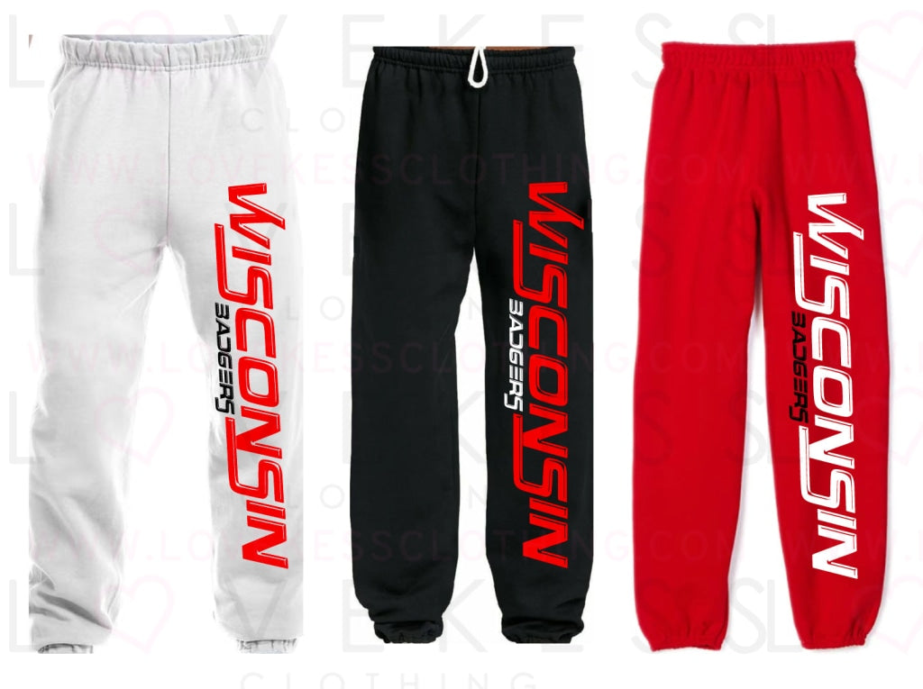 Racing to Gameday Matching Crop Tee/Sweatpant Set