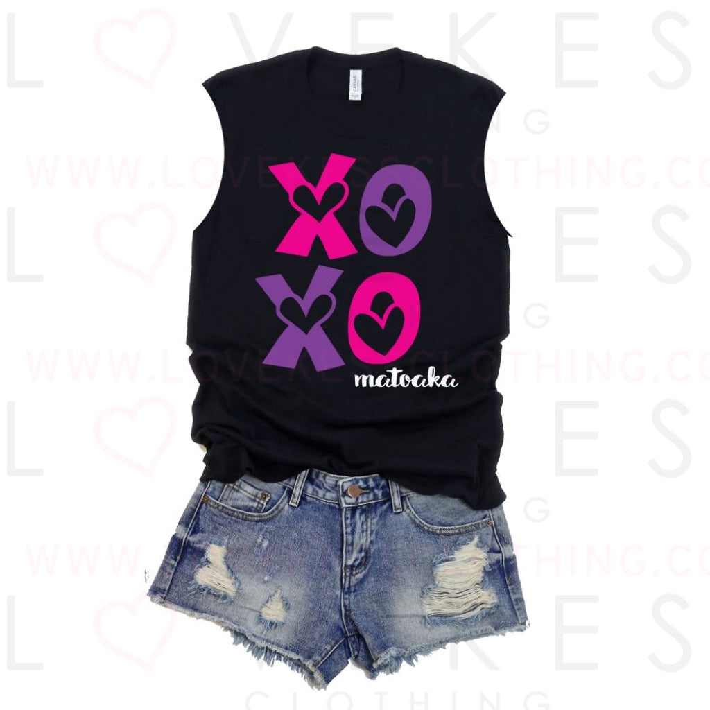 XOXO Heart Muscle Tee by LoveKess Clothing - lovekess - clothing