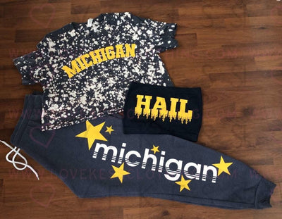 Bleached Stars College Gift Set - lovekess - clothing