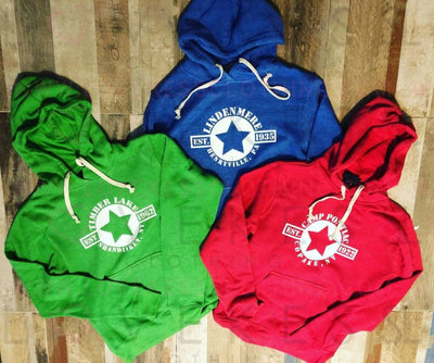 Camp Star Tri-Blend Hoodie - lovekess - clothing