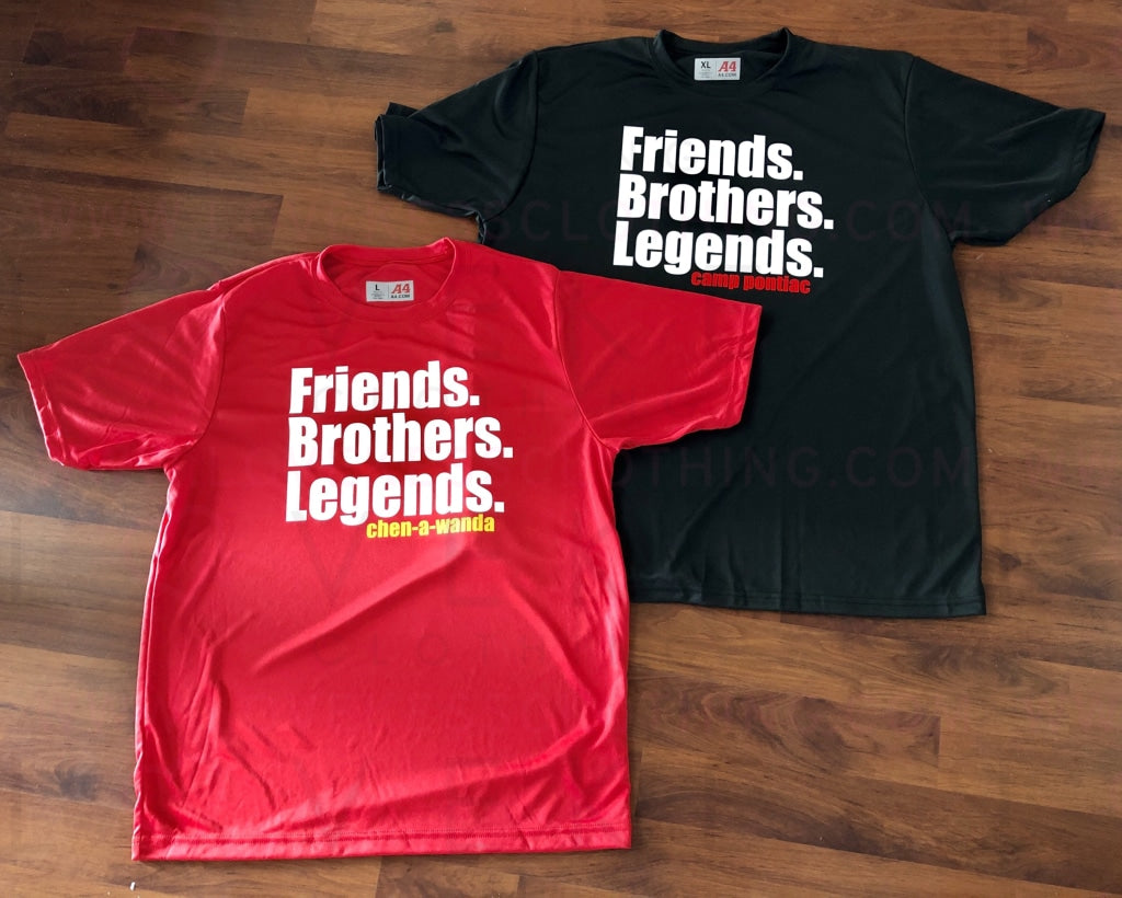 Friends - Brothers - Legends T-Shirt by LoveKess Clothing - lovekess - clothing