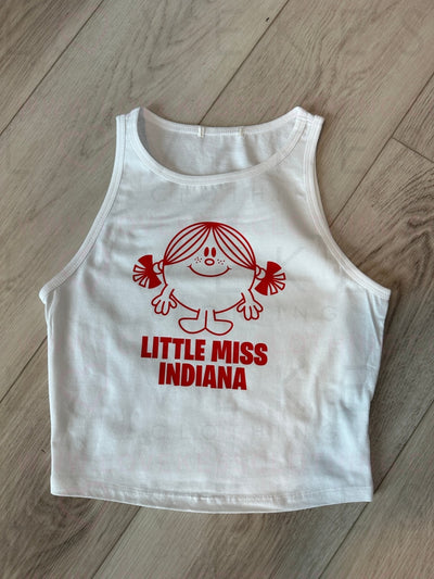 Little Miss College Crop Top