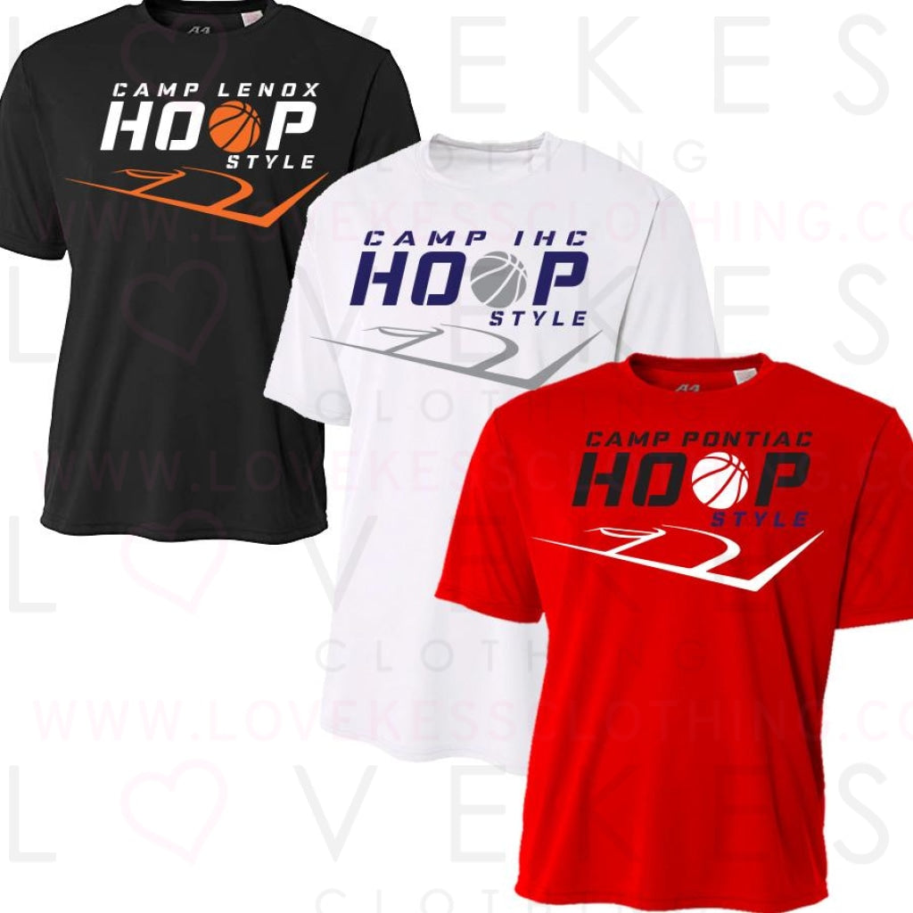 Hoop Style Boys Basketball Camp T-Shirt - lovekess - clothing