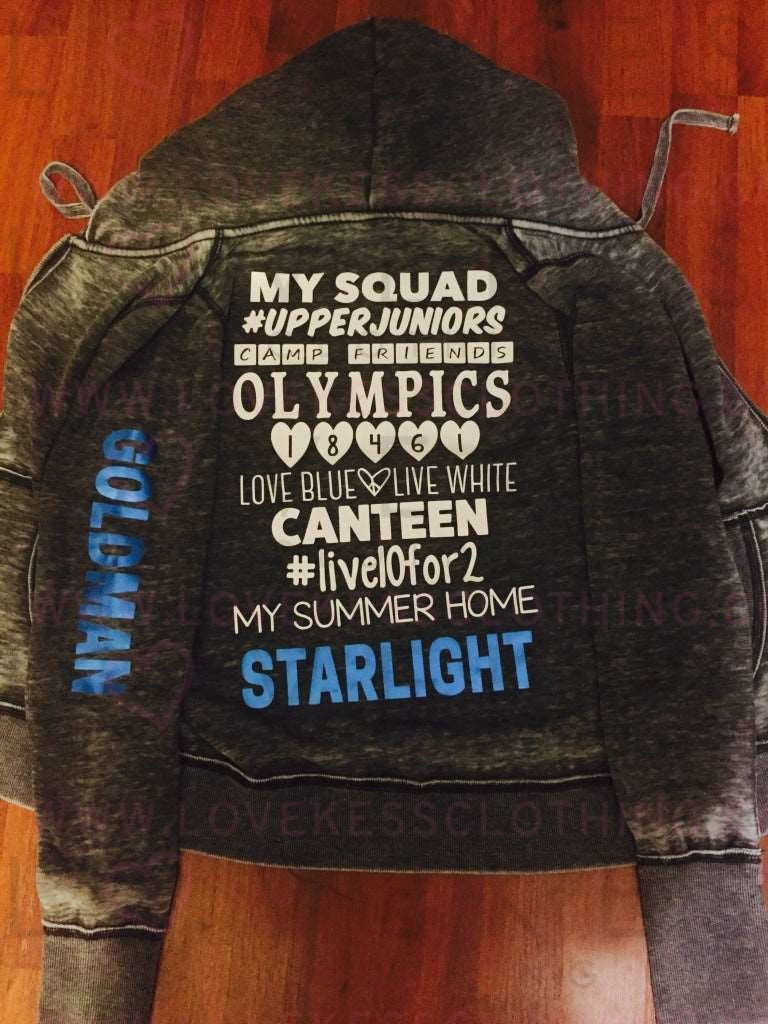 Camp Starlight Squad Sweatshirt - lovekess - clothing