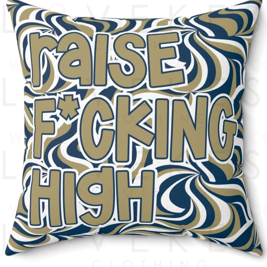 GW University Raise F*cking High Bed Party Pillow Cover