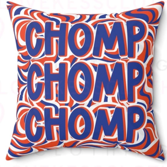 Chomp Chomp Chomp Bed Party Pillow Cover